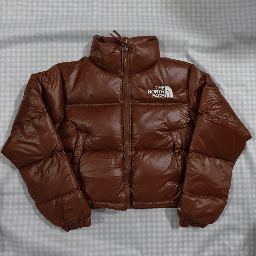The North Face Brown Short Down Jacket for Women